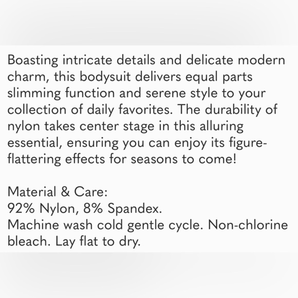 Free People Intimately Solstice Laser Cut  Bodysuit. NWOT. M/L. R48 Black - Picture 10 of 10